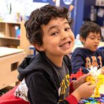 pre-k student smiling