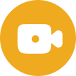 Icono de cámara de vídeo